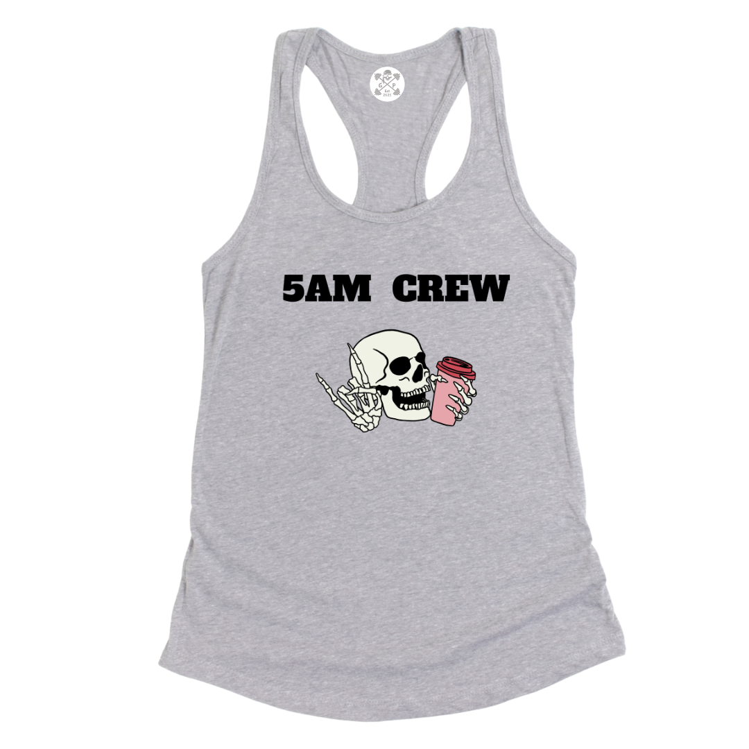 5 AM Crew Racerback Tank
