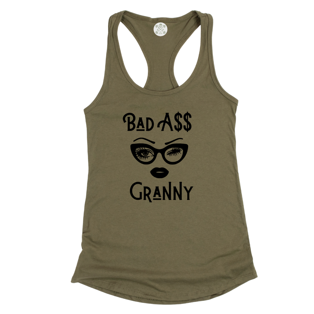 Bad A$$ Granny Racerback Tank