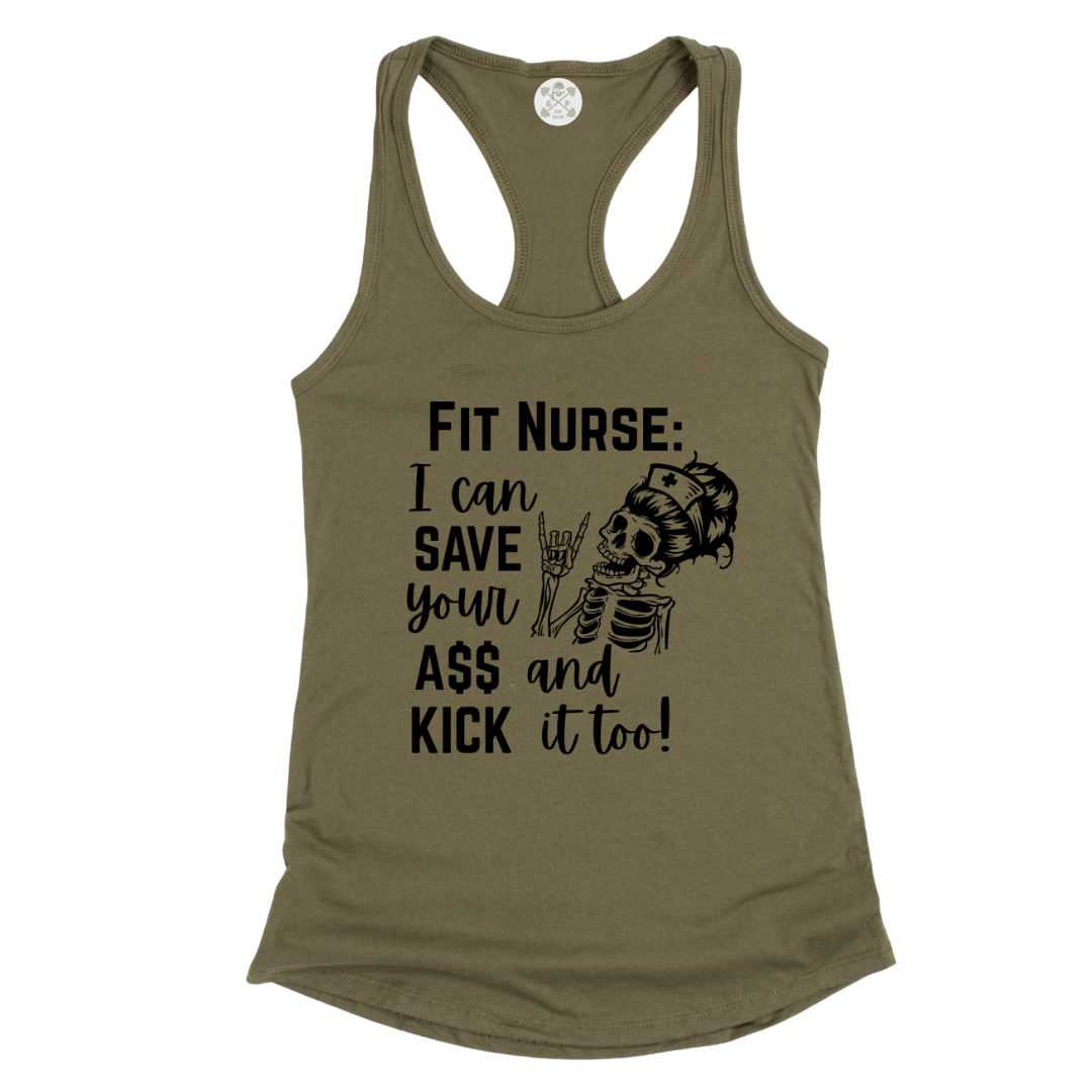 Fit Nurse Racerback Tank
