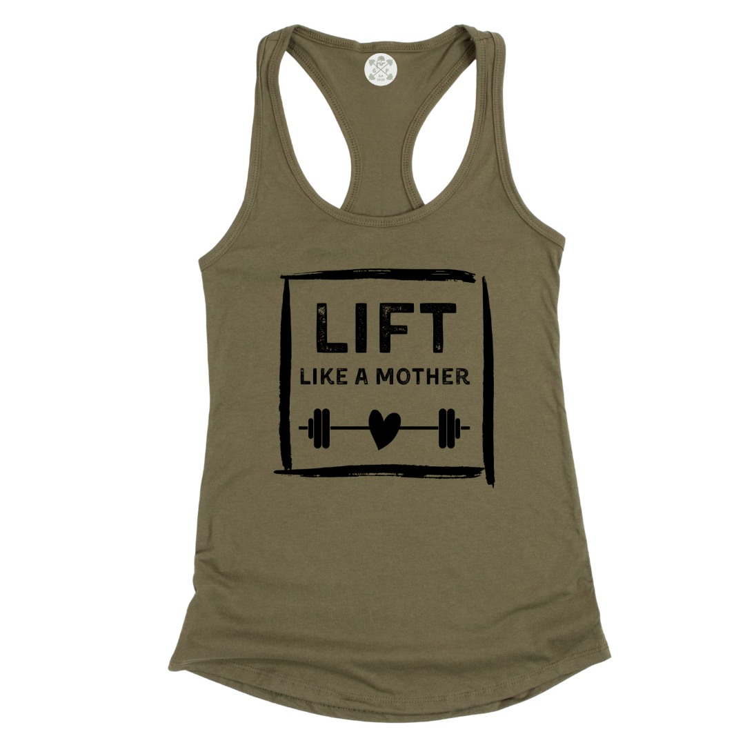 Lift Like a Mother Racerback Tank