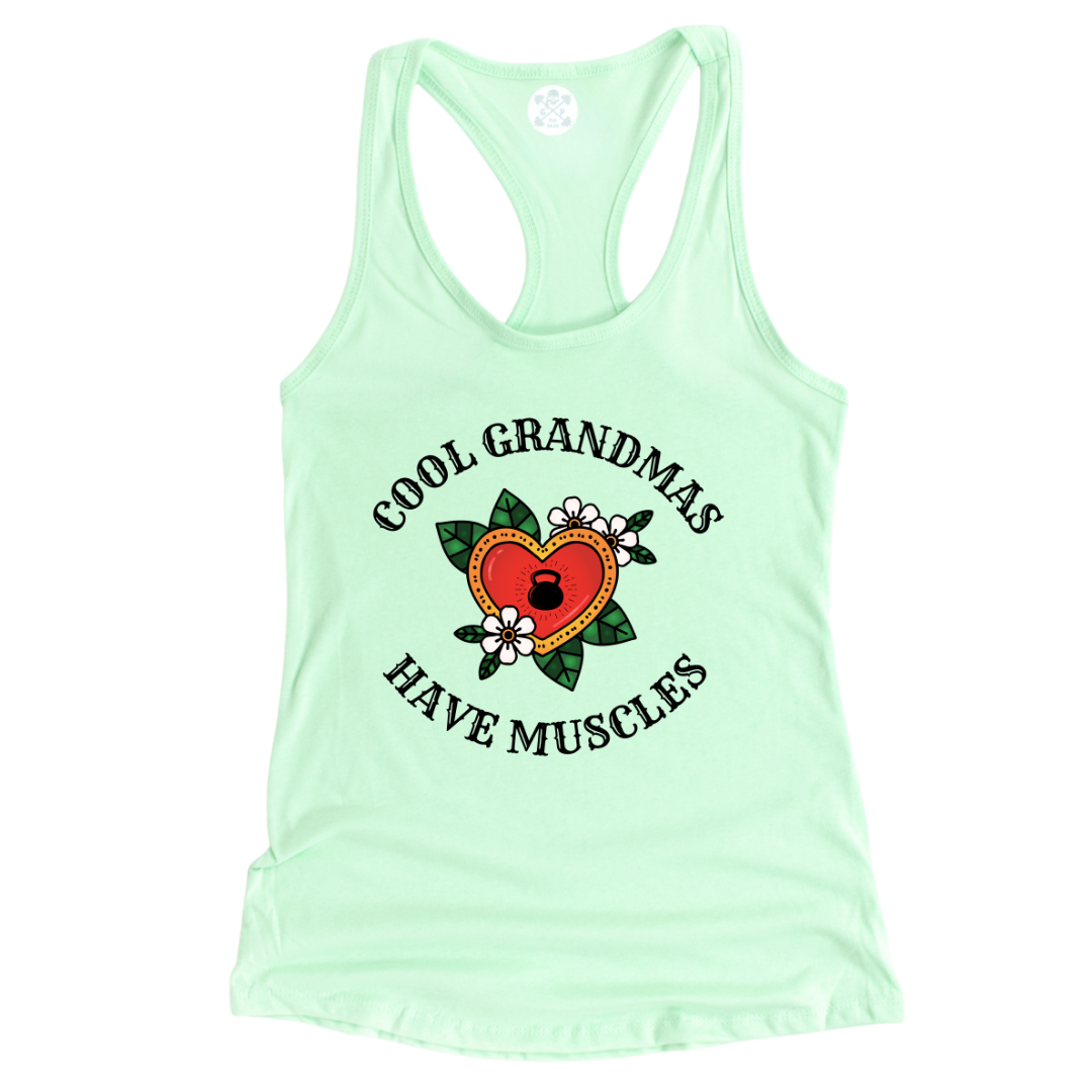 Cool Grandmas Racerback Tank