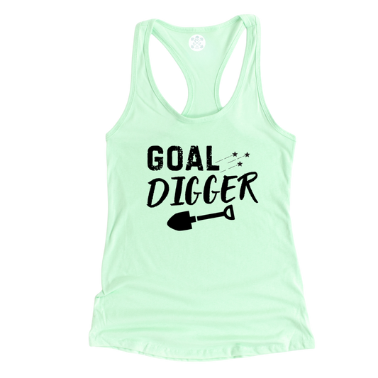 Goal Digger Racerback Tank