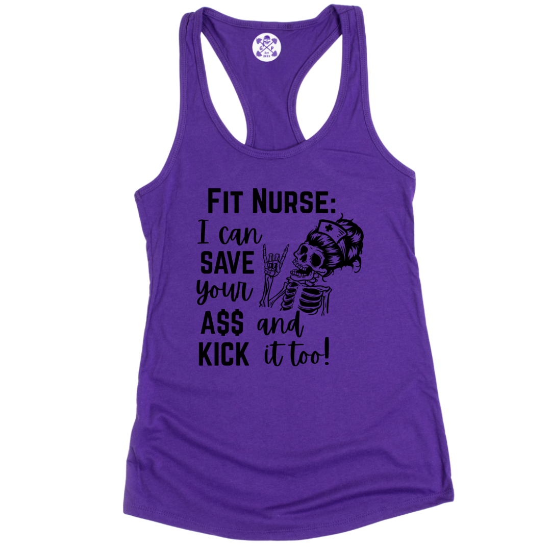 Fit Nurse Racerback Tank