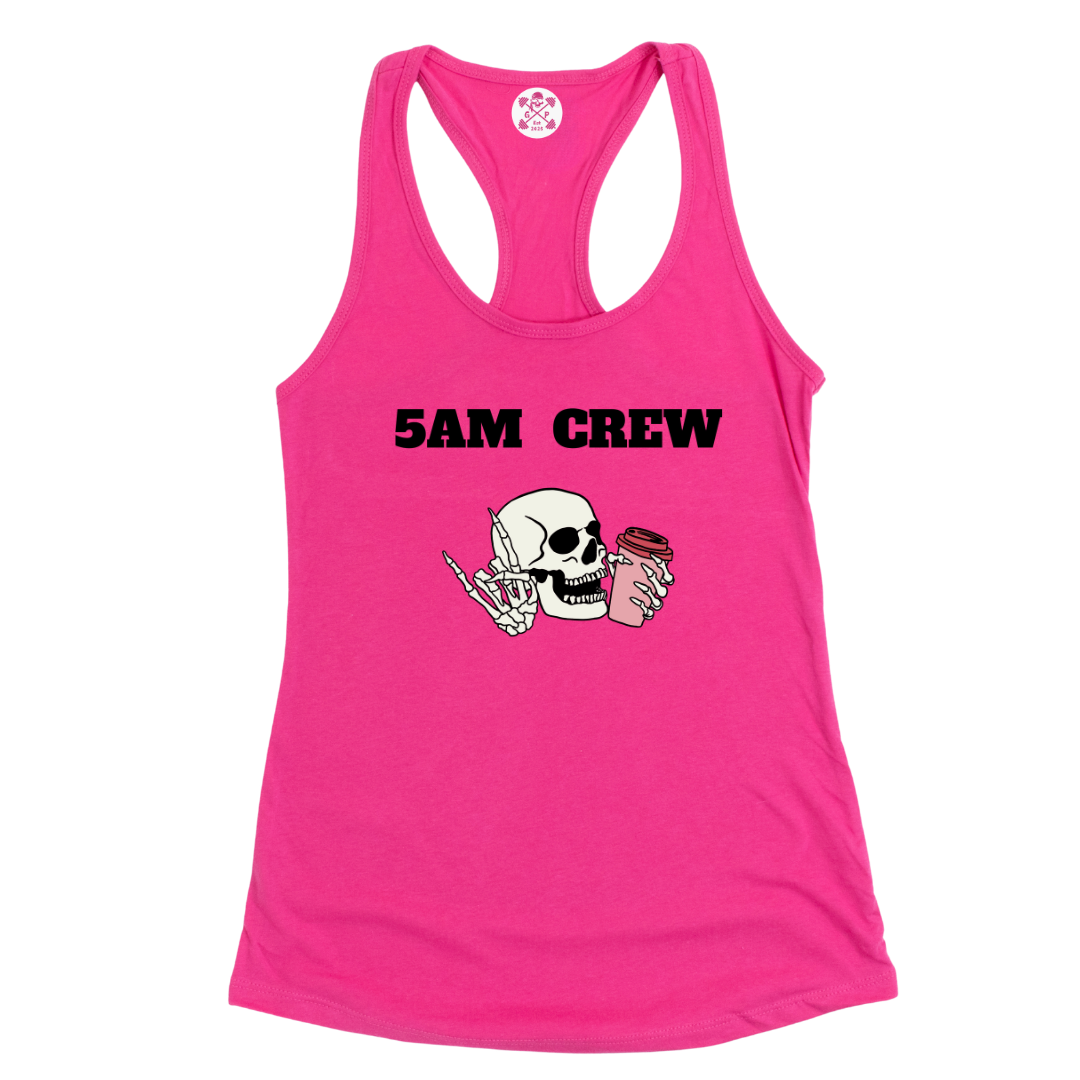 5 AM Crew Racerback Tank