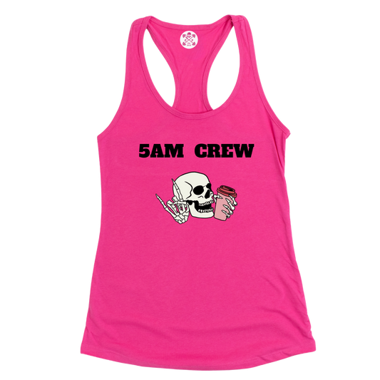 5 AM Crew Racerback Tank