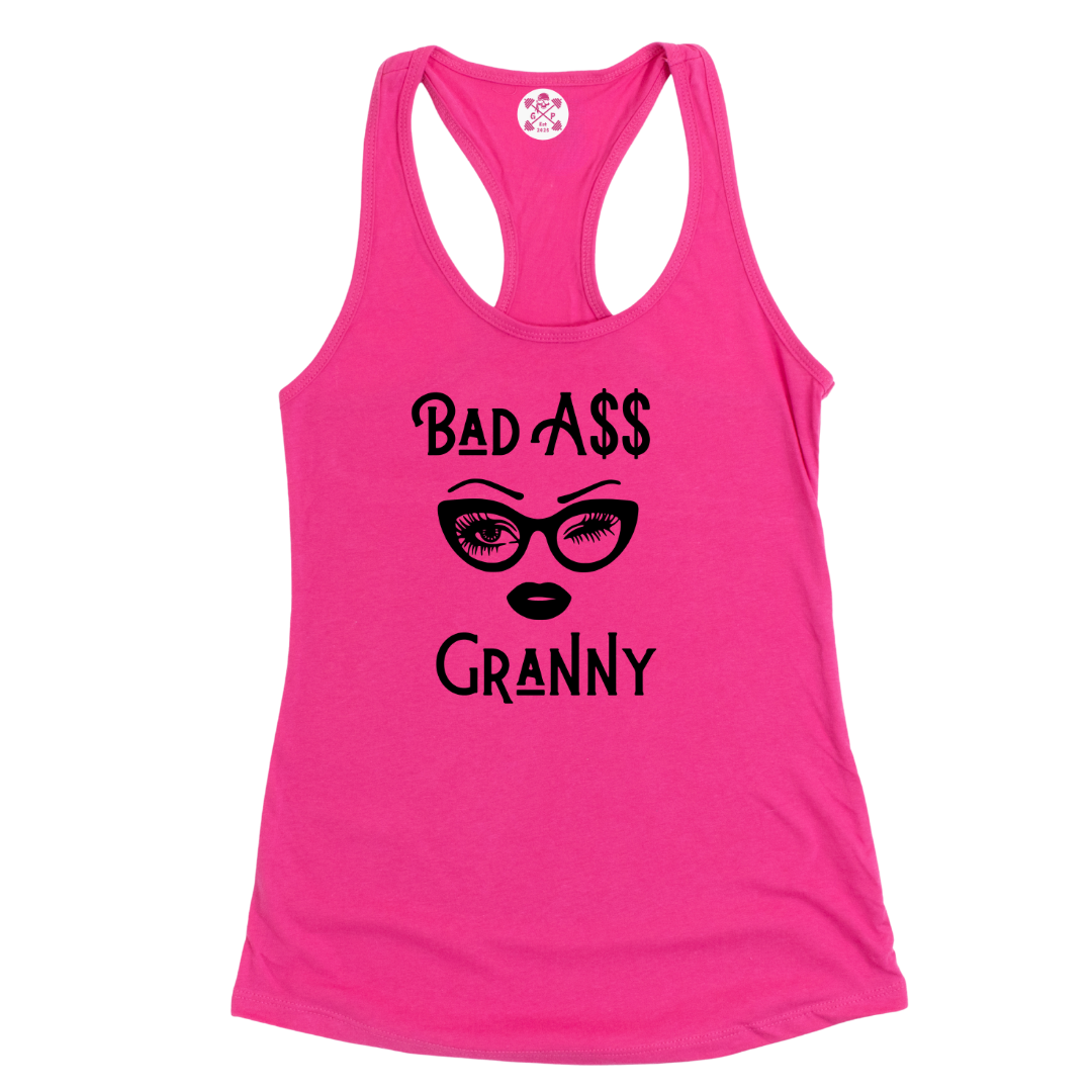 Bad A$$ Granny Racerback Tank