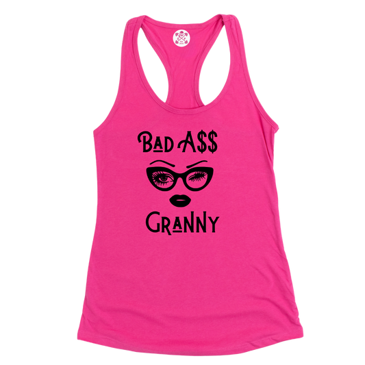 Bad A$$ Granny Racerback Tank