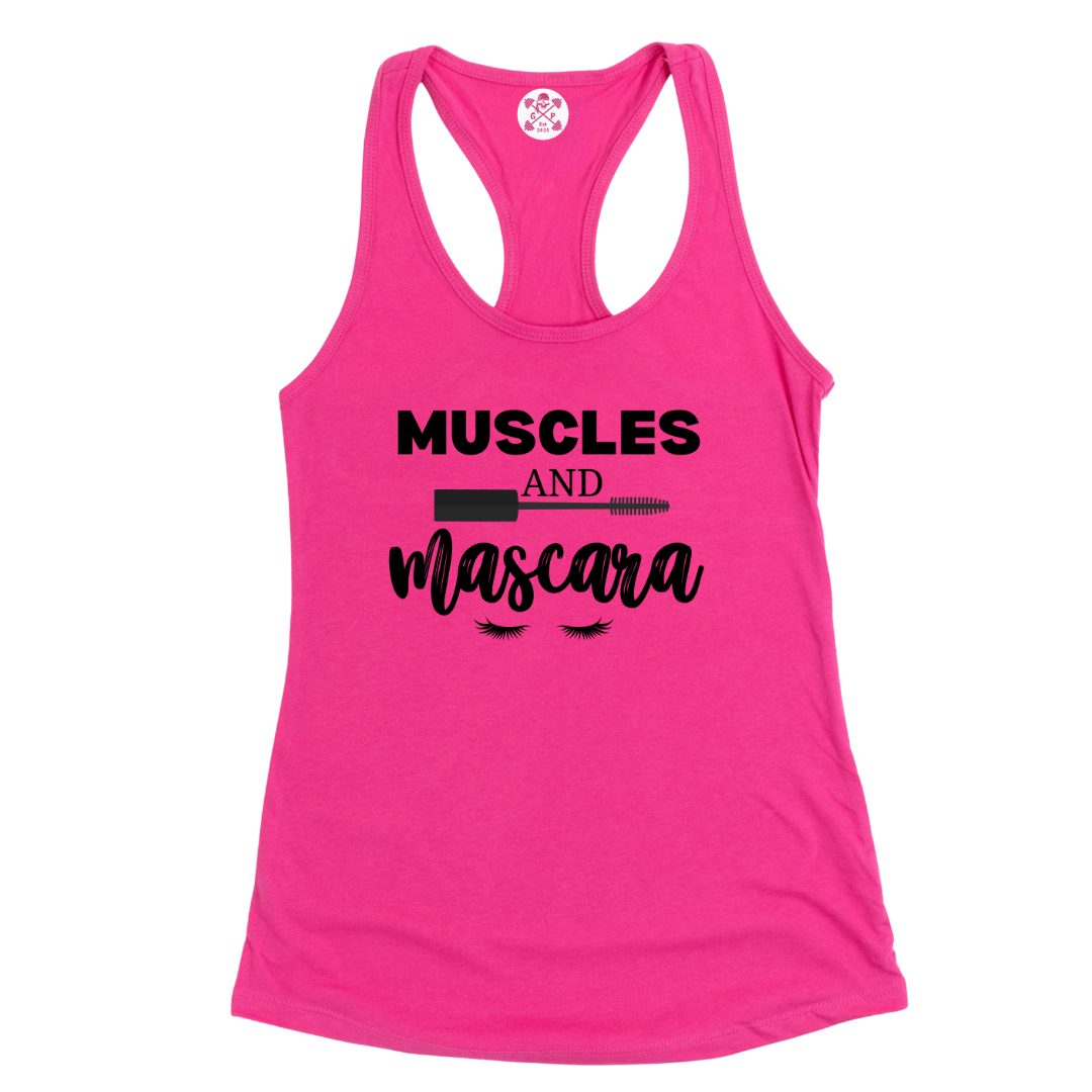 Muscles and Mascara Racerback Tank