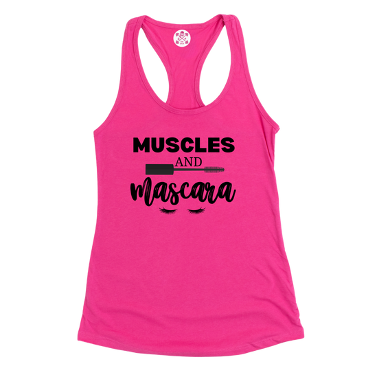 Muscles and Mascara Racerback Tank