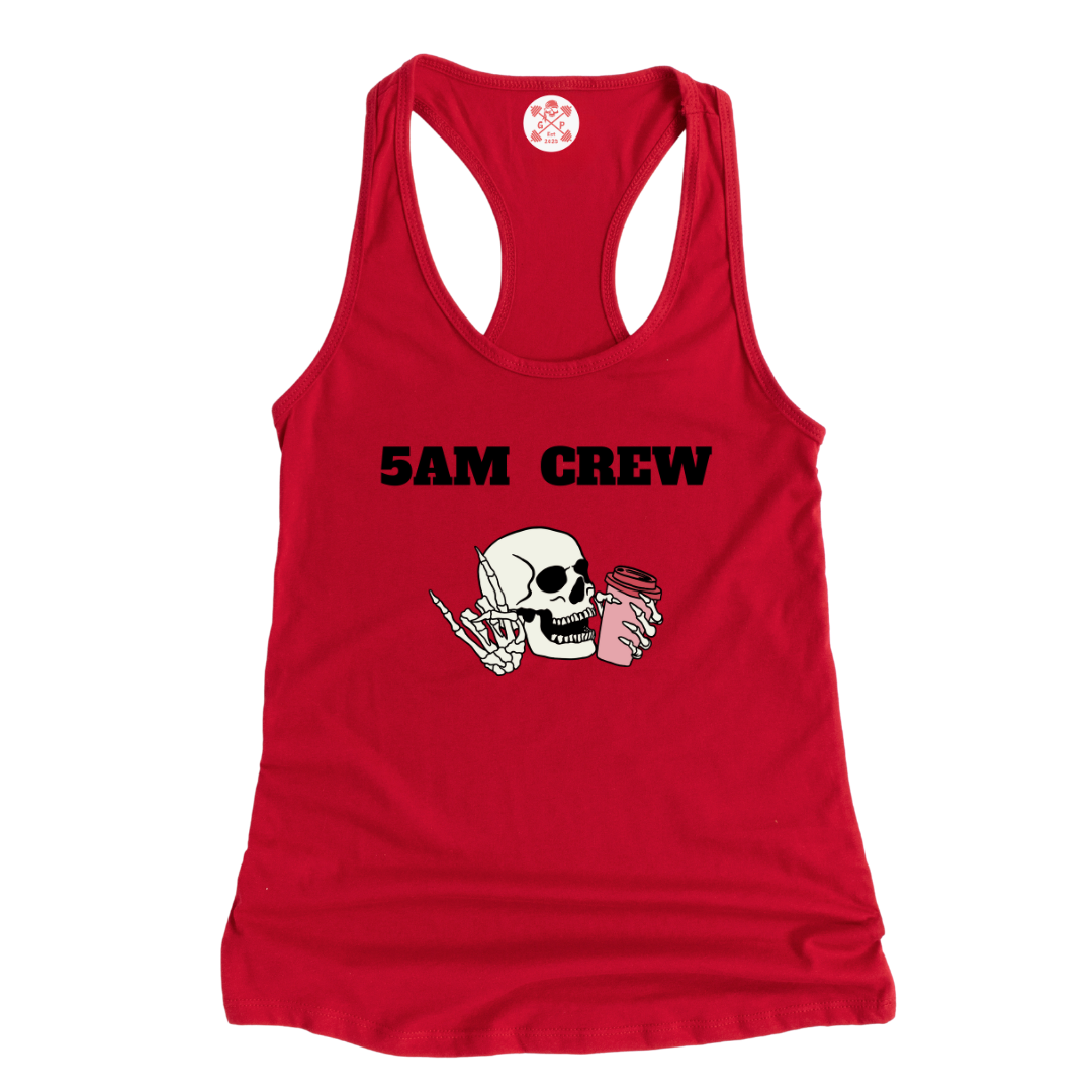 5 AM Crew Racerback Tank