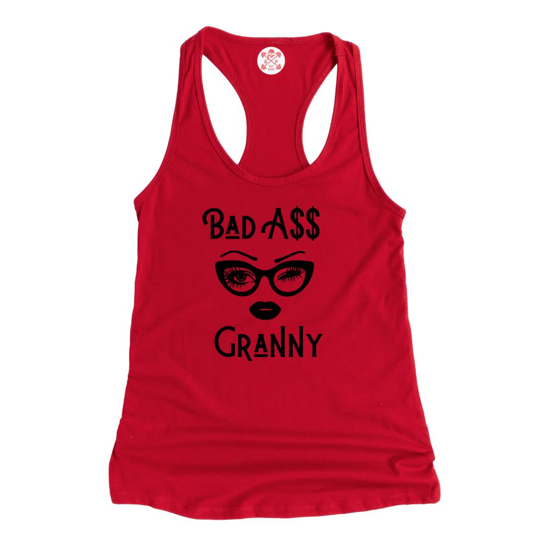 Bad A$$ Granny Racerback Tank