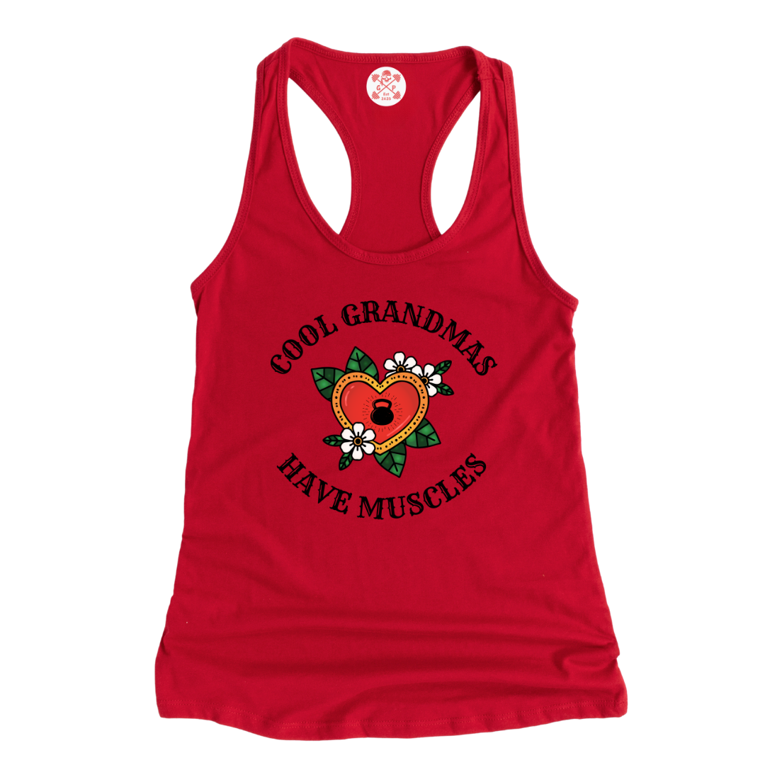 Cool Grandmas Racerback Tank
