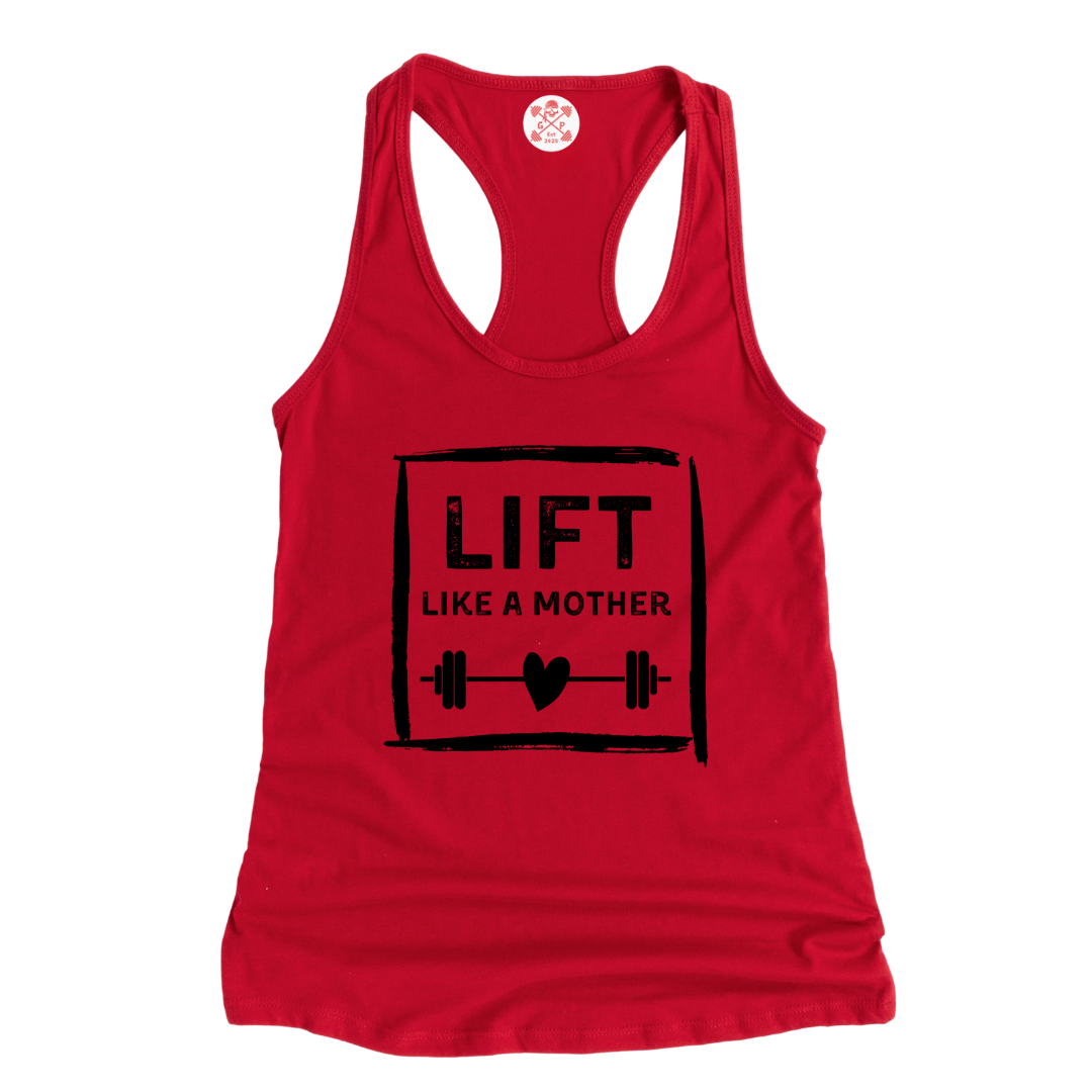 Lift Like a Mother Racerback Tank