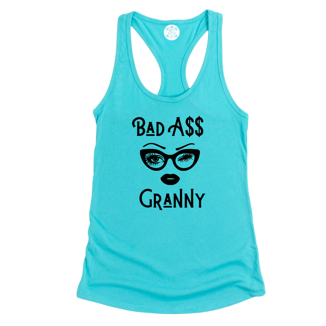 Bad A$$ Granny Racerback Tank