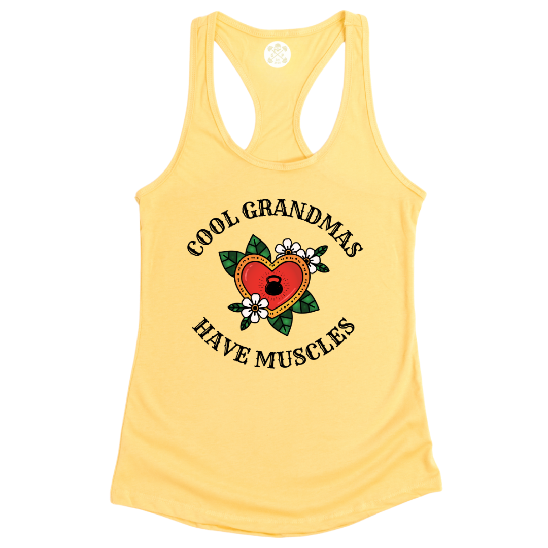 Cool Grandmas Racerback Tank