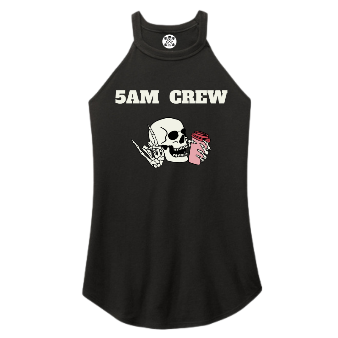 5 AM Crew Women Rocker Tank