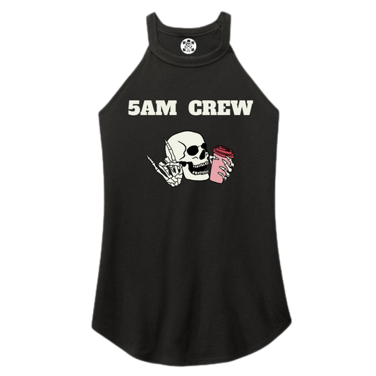 5 AM Crew Women Rocker Tank