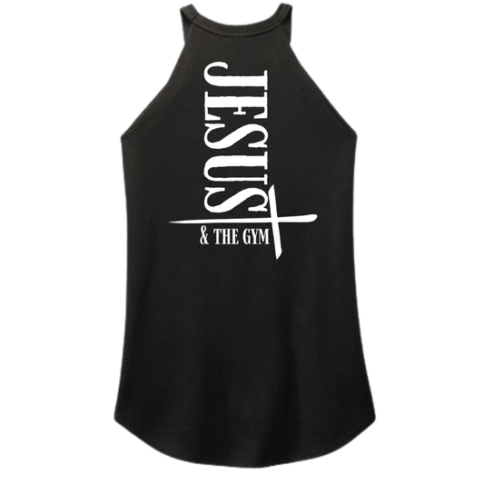 Jesus and the Gym Rocker Tank
