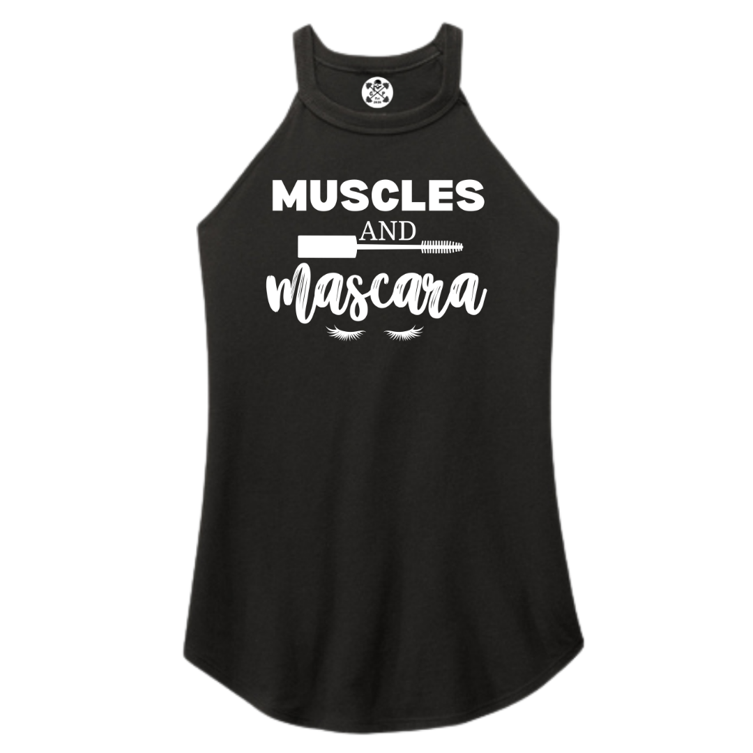 Muscles and Mascara Rocker Tank