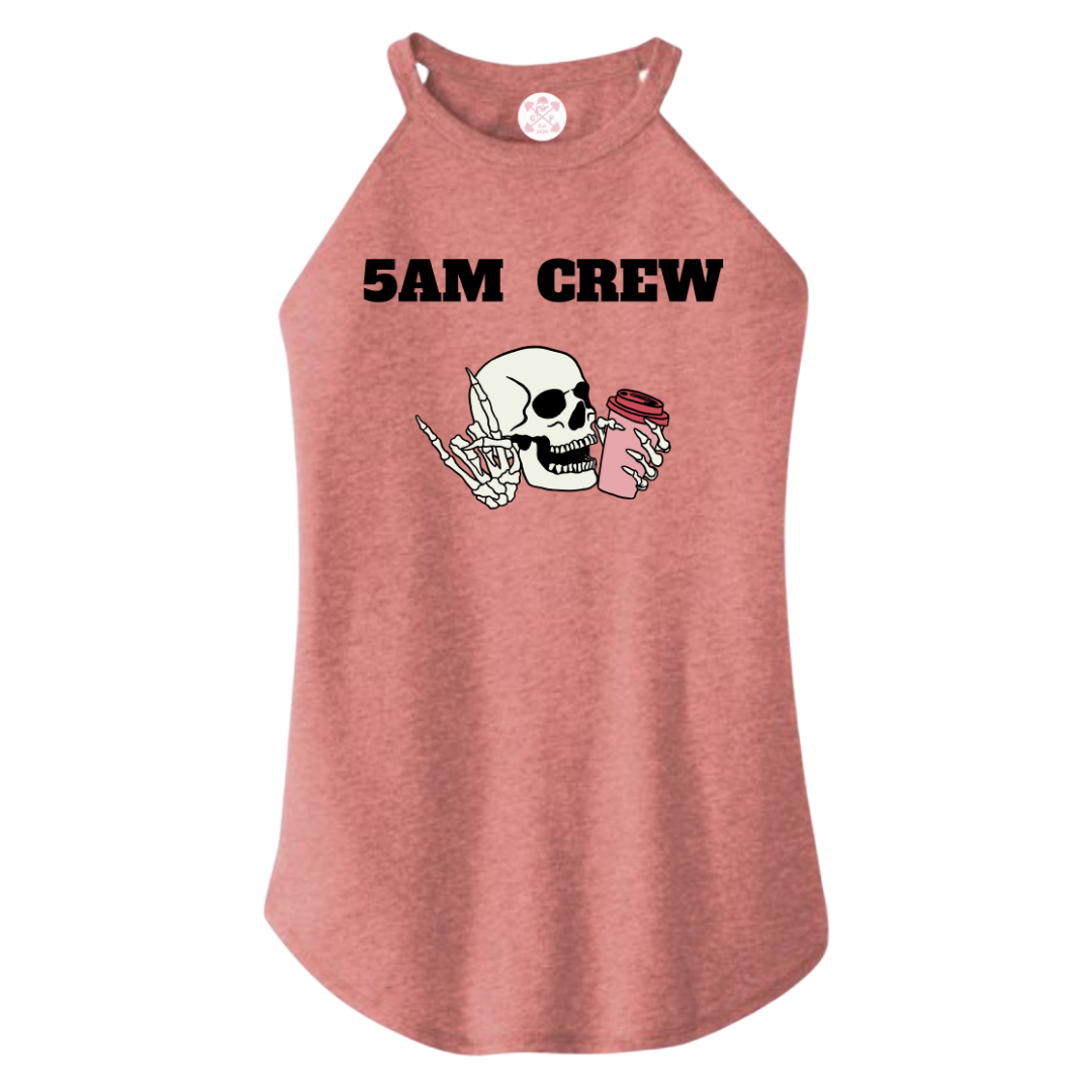 5 AM Crew Women Rocker Tank