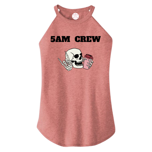 5 AM Crew Women Rocker Tank