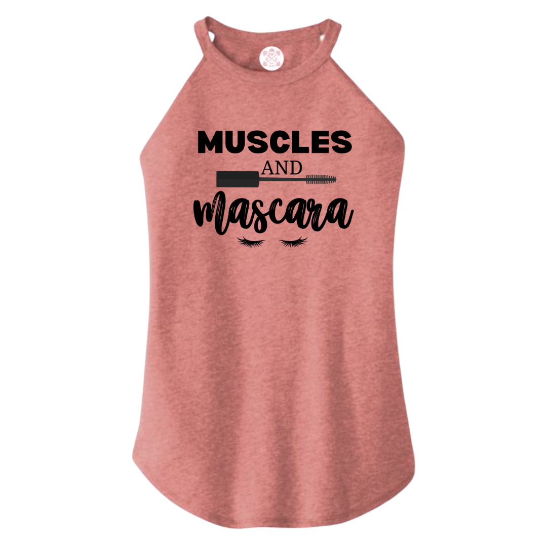 Muscles and Mascara Rocker Tank