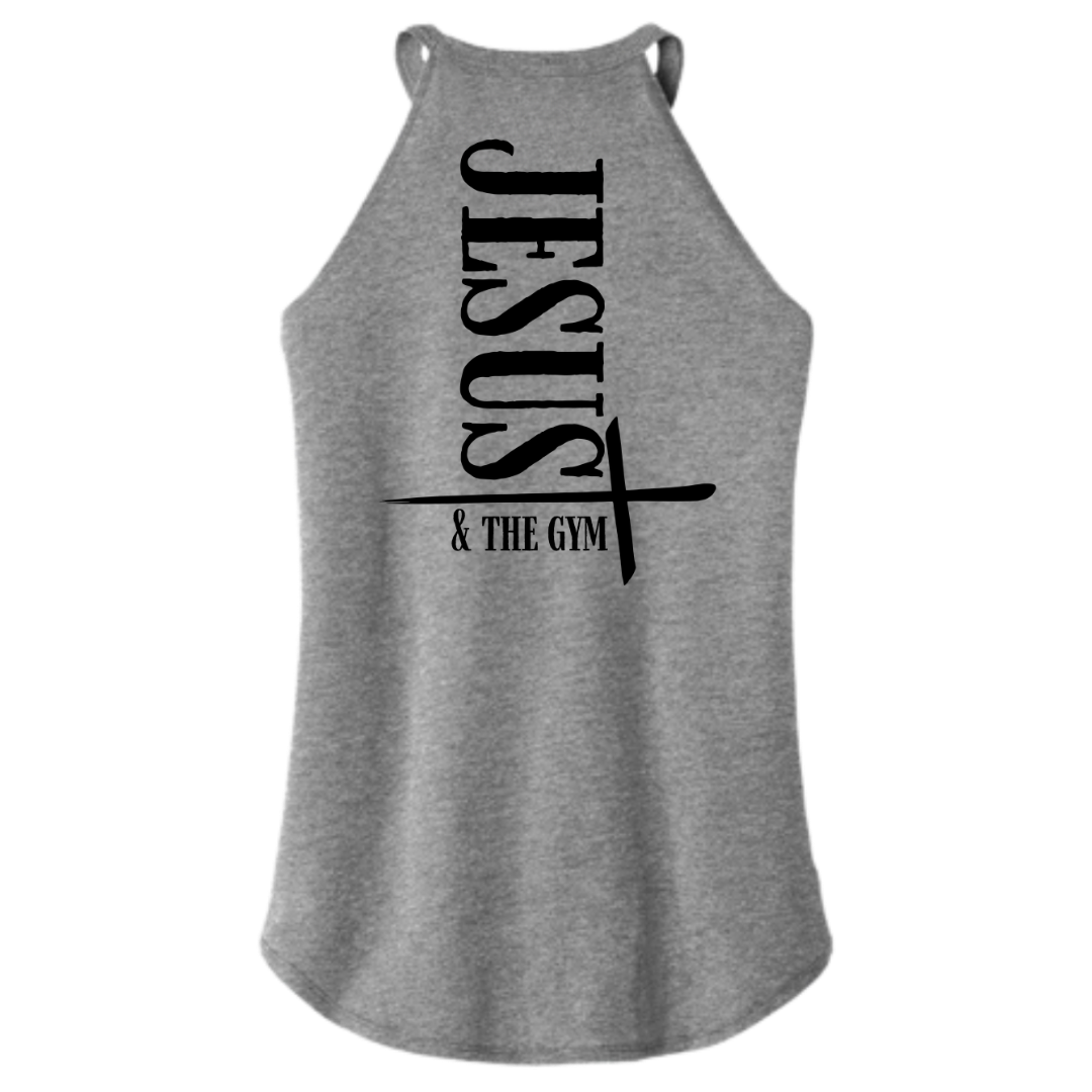 Jesus and the Gym Rocker Tank