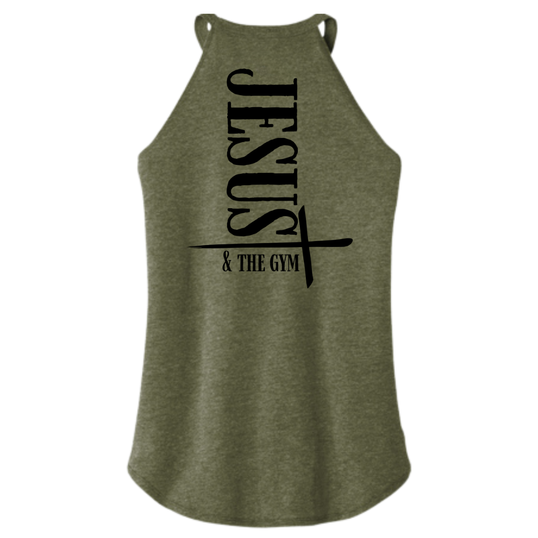 Jesus and the Gym Rocker Tank