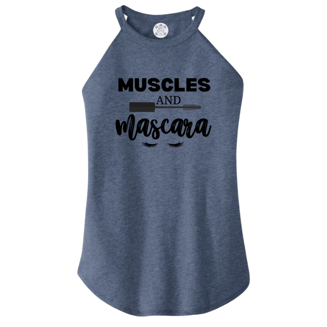 Muscles and Mascara Rocker Tank