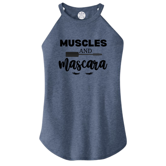 Muscles and Mascara Rocker Tank
