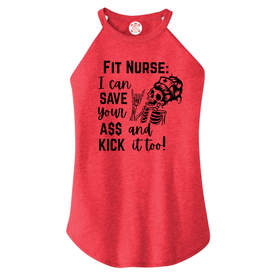 Fit Nurse Rocker Tank