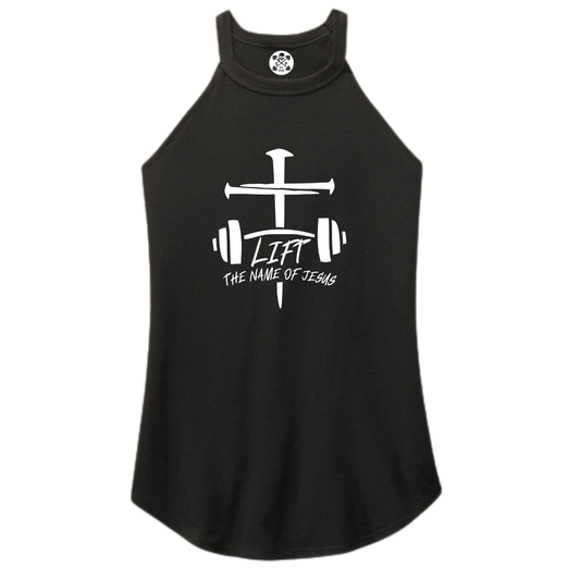 Lift the Name of Jesus Rocker Tank