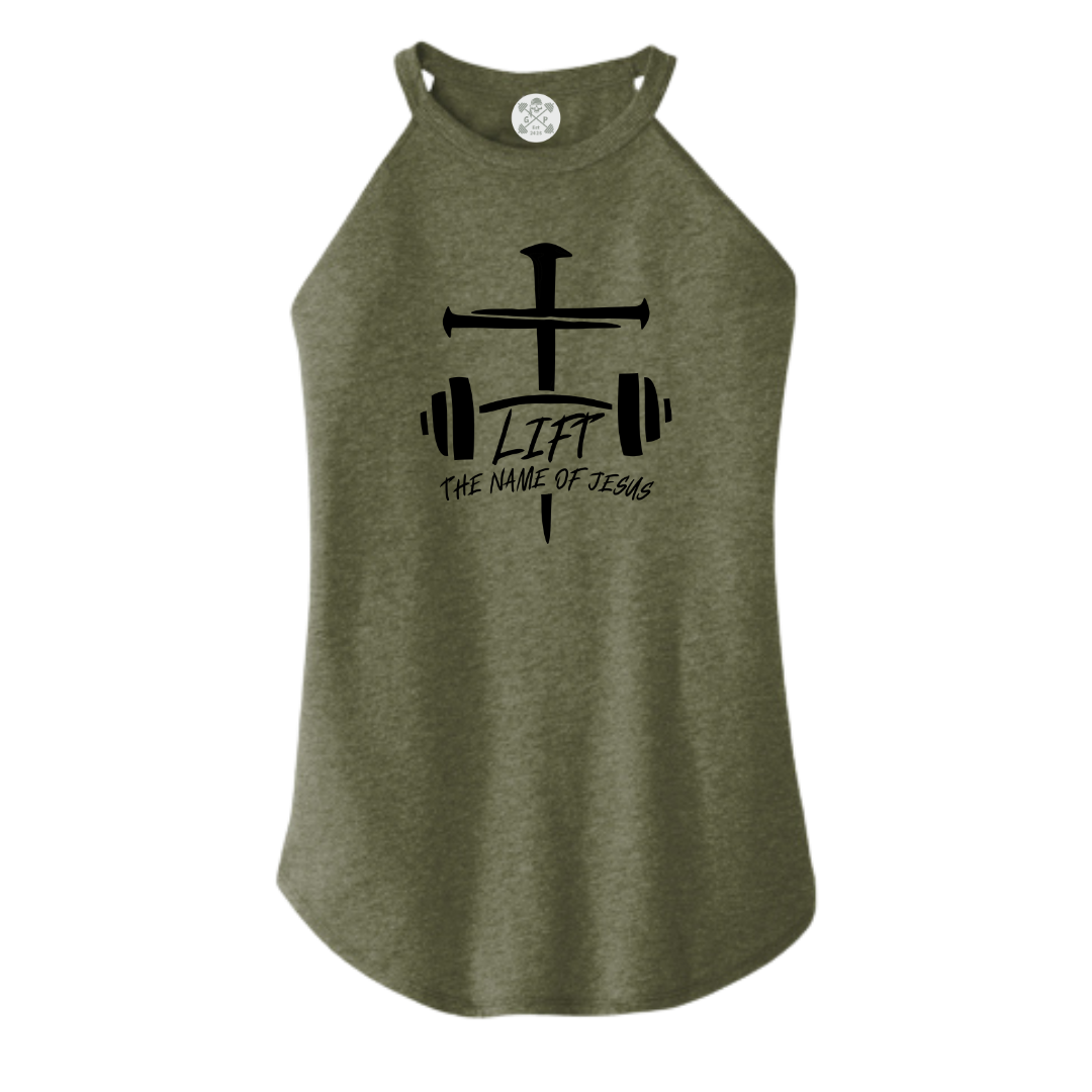 Lift the Name of Jesus Rocker Tank