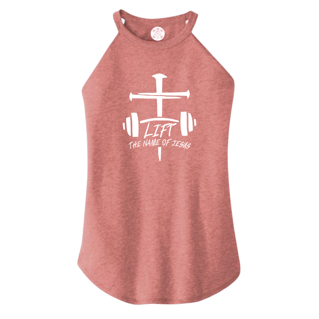Lift the Name of Jesus Rocker Tank