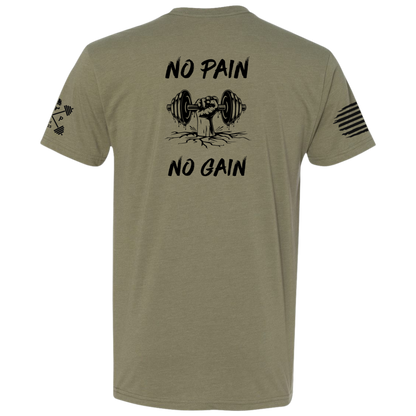 No Pain No Gain Men's Tee