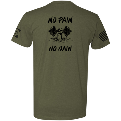 No Pain No Gain Men's Tee